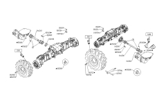 WAŁ PRZEGUBOWY PRZÓD/TYŁ